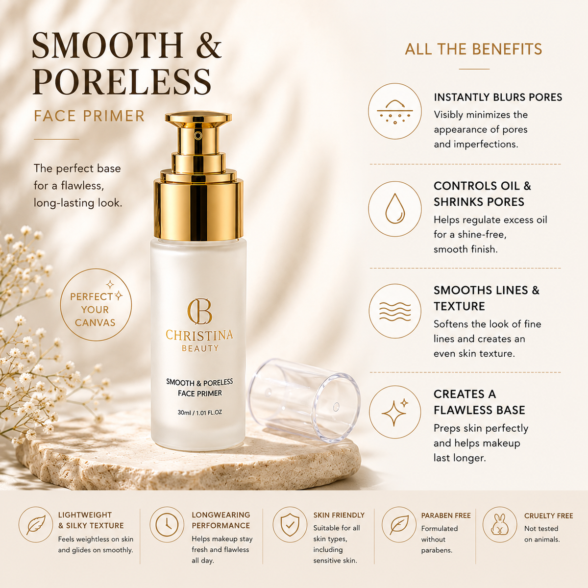 Smooth & Poreless Face Primer