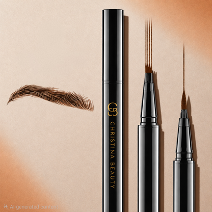2-in-1 Double Ended Eyebrow Ink Pen